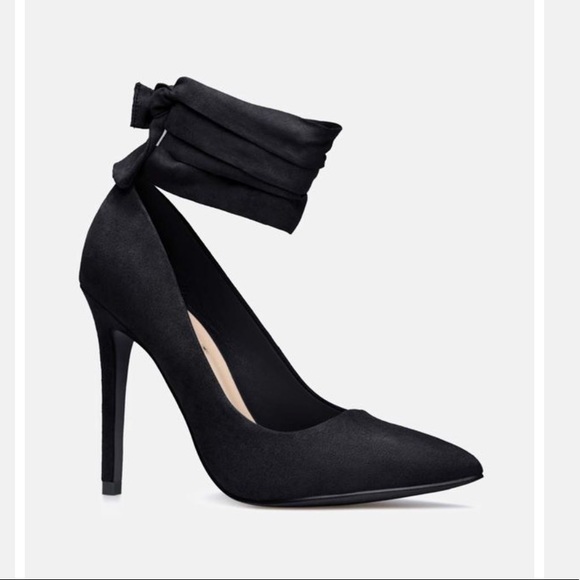 COPY - NEW - JustFab Wilda Wraparound Lace-Up Pump Size 9 - Picture 2 of 7